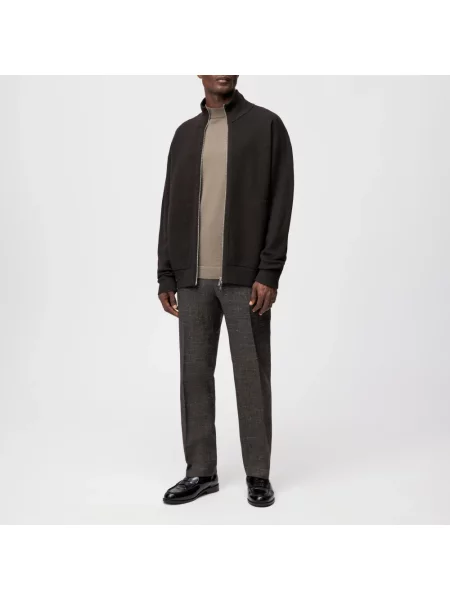 Bluza rozpinana Drykorn wełniana brązowa