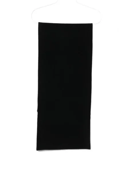 Fular Rier din fleece cu autograf negru