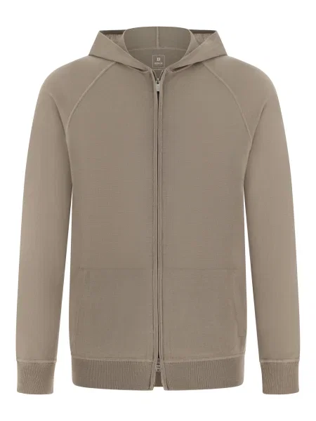 Boggi Milano Přechodná bunda šedobéžová