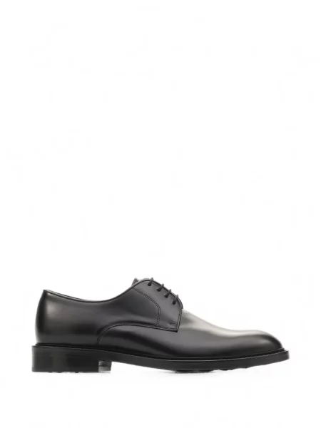 Pantofi Lottusse din piele negru