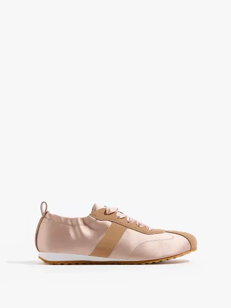 Mohito Sneakers stiliaus batai kavos ruda