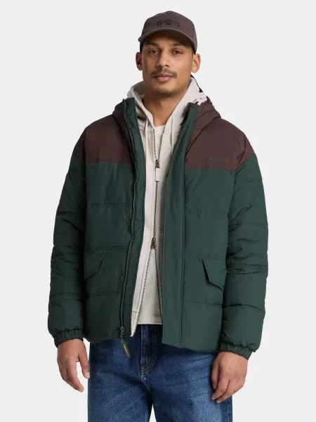 Зимова куртка Timberland коричневий