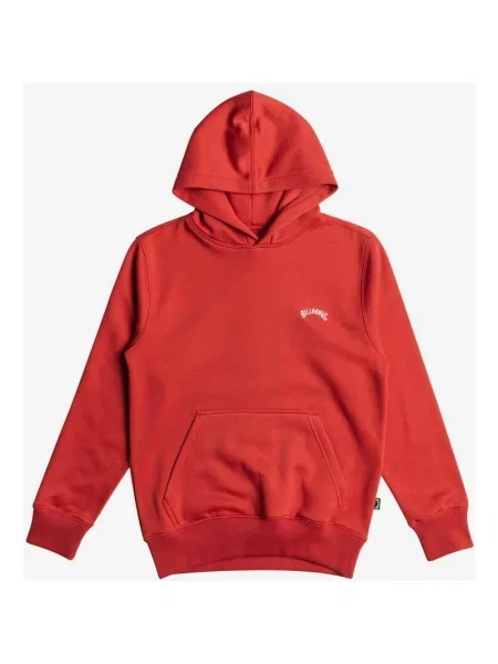 Bluza z kapturem junior Billabong Curved Arch M czerwony