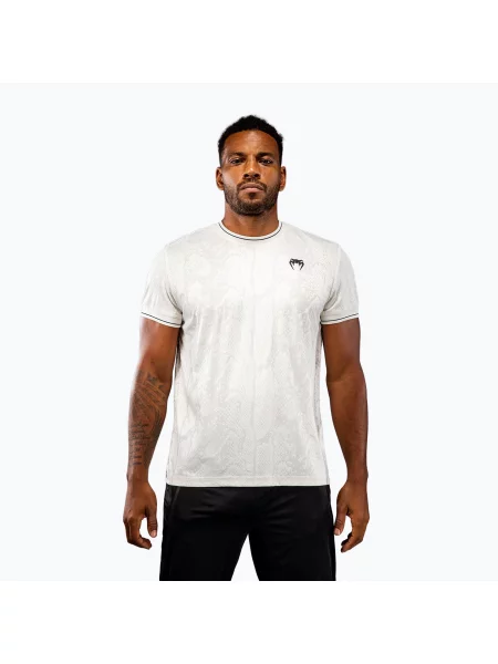 Férfi póló Venum Aegis Dry Tech off-white. Méret: L fehér