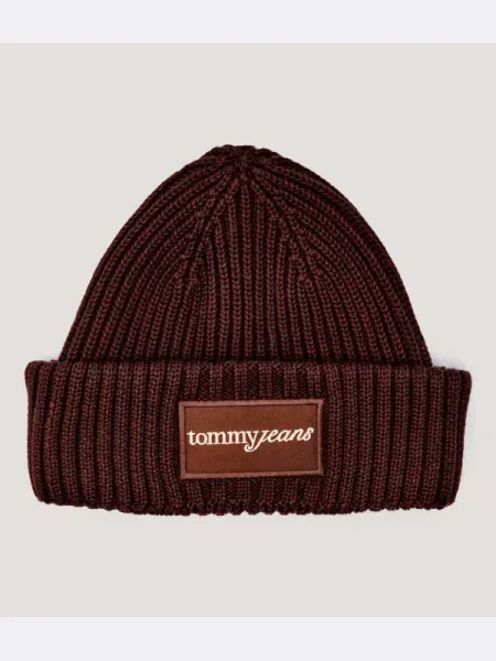 Tommy Jeans Căciulă închis maro