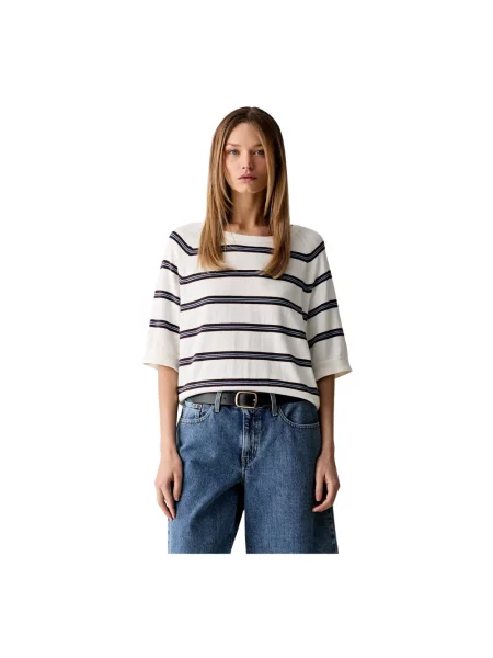 Marc O'Polo T-shirt z modalem biała
