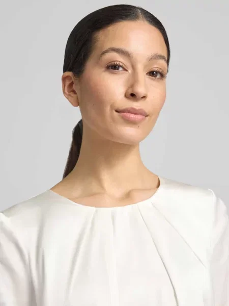 Bluzka w kroju regular fit z okrągłym dekoltem i rękawem o dł. Christian Berg Woman Selection