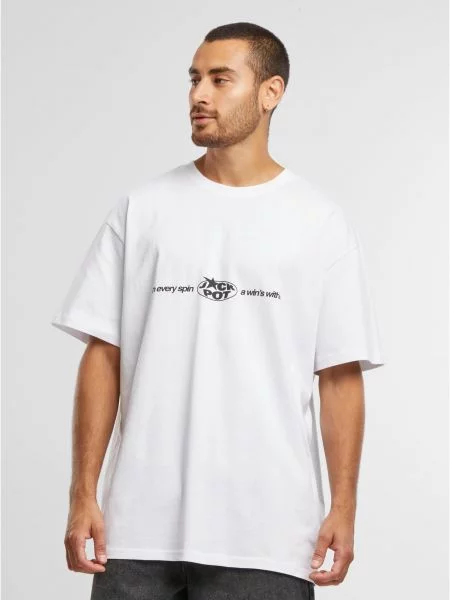 Tricou Mister Tee alb