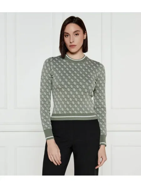GUESS Pulover LISE verde
