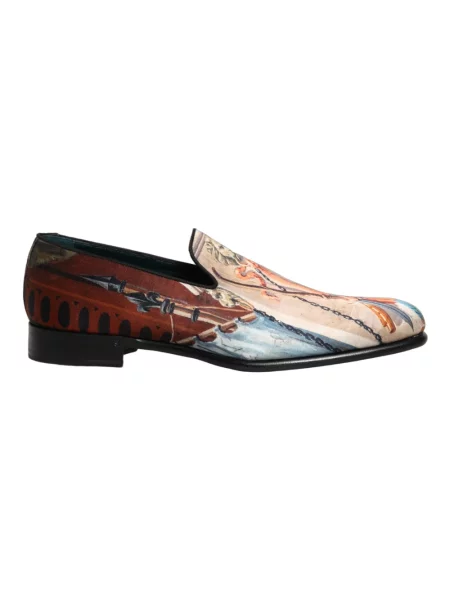Półbuty Dolce And Gabbana skórzane
