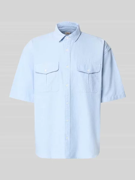 Koszula casual o kroju loose fit z czystej bawełny model PACIFICA' Levi's niebieska