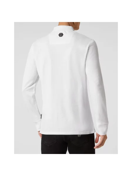 Koszulka polo Philipp Plein biała