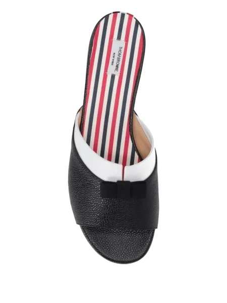 Sandale Thom Browne fără toc alb