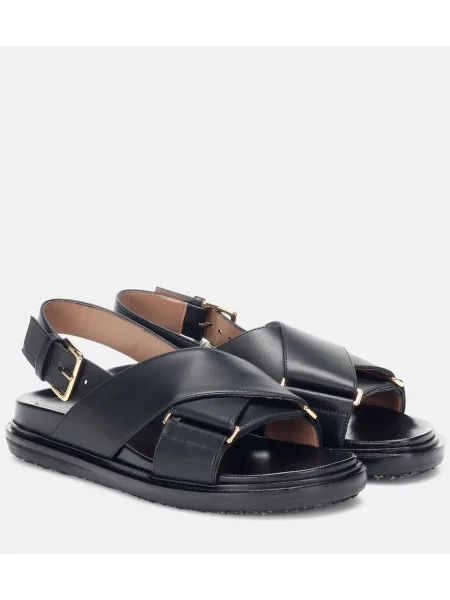 Sandale Marni din piele negru