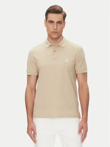 Tommy Hilfiger Polo marškinėliai smėlio