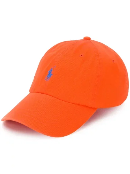 Șapcă Polo Ralph Lauren cu broderie portocaliu