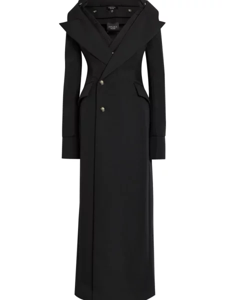 Rochie maxi A.w.a.k.e. Mode cu umerii deschiși negru
