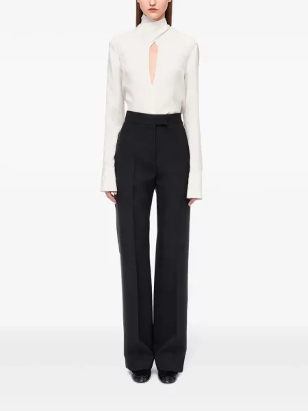 Kelnės Ferragamo juoda