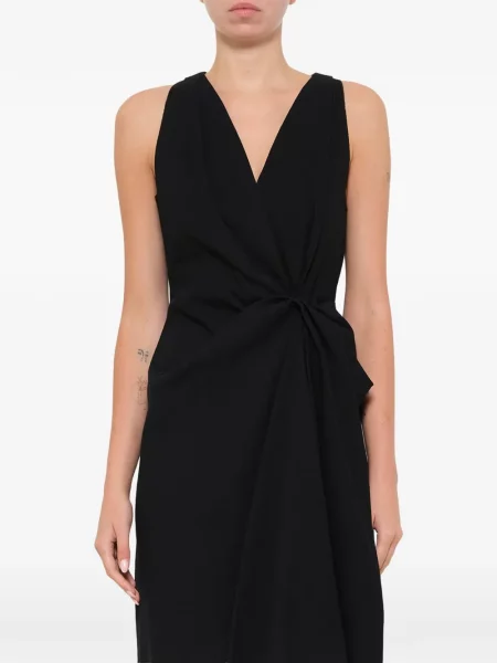 Rochie mini Lanvin cu decolteu în V negru