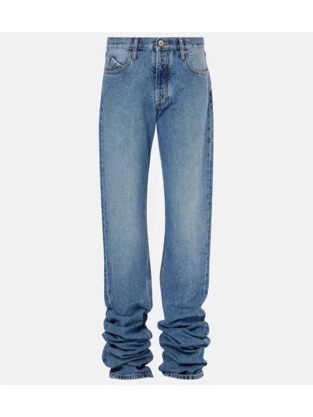 Blugi drepți The Attico albastru