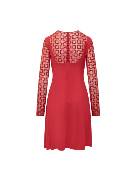 Sukienka Givenchy z dżerseju czerwona