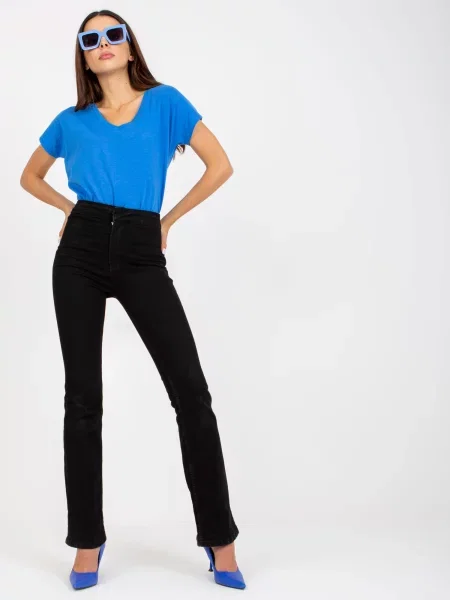 Tricou Fashionhunters albastru