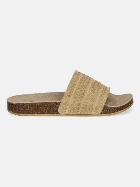 Sneakers adidas Adilette Slides Golden Beige/ Golden Beige/ Golden Beige EUR 37 πράσινο