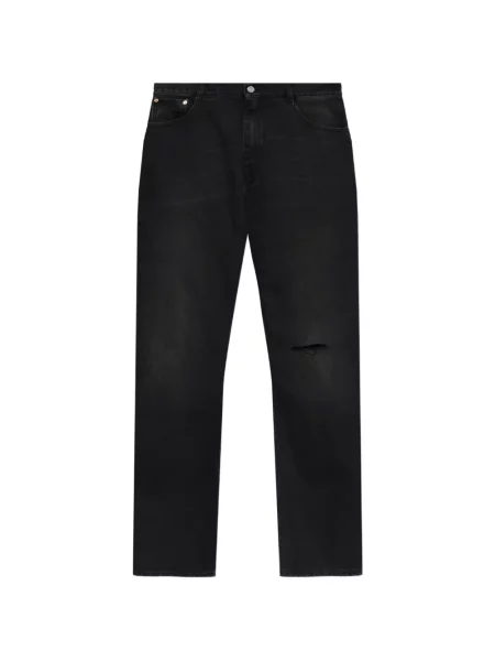 Blugi drepți Vetements negru
