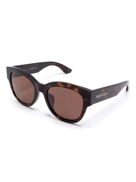 Ochelari de soare Alexander Mcqueen Eyewear maro