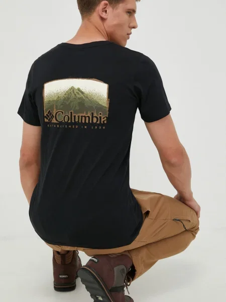 Columbia Тениска черно