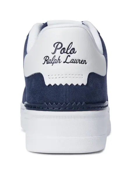 Căciulă Polo Ralph Lauren de catifea cord cu dungi de costum alb