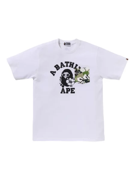 Tricou A Bathing Ape® alb