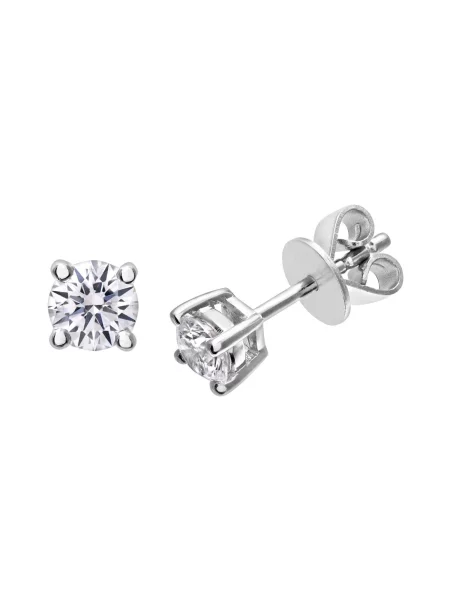 DIAMANT LETERNEL Náušnice strieborná
