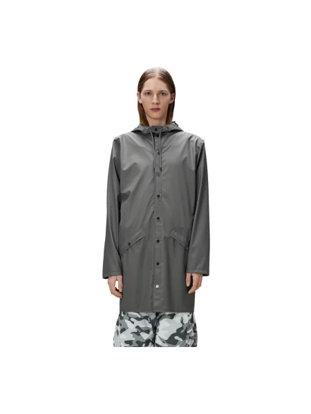 Rains kurtka przeciwdeszczowa Jackets przejściowa szary