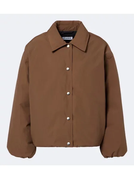 Geacă cu puf Jil Sander maro