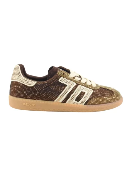 Sneakersy Back70 brązowe