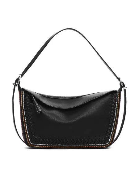 Чанта Desigual TRAMA MUNICH черно