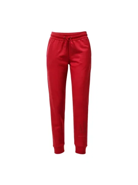 Armani Exchange spodnie dresowe czerwone