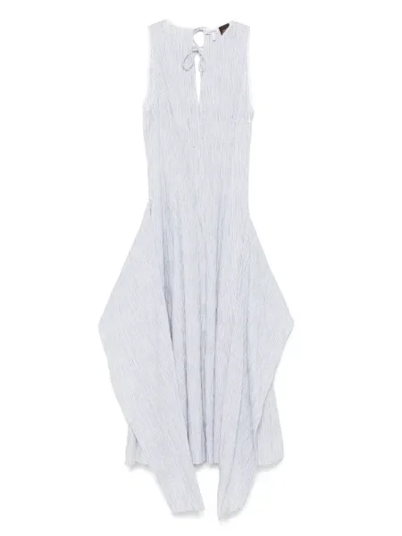 Rochie midi Loewe cu dungi până la genunchi de costum albastru