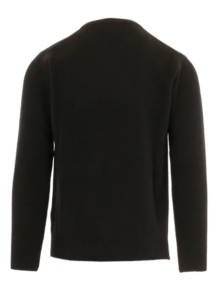 Pulover Mc2 Saint Barth cu broderie negru