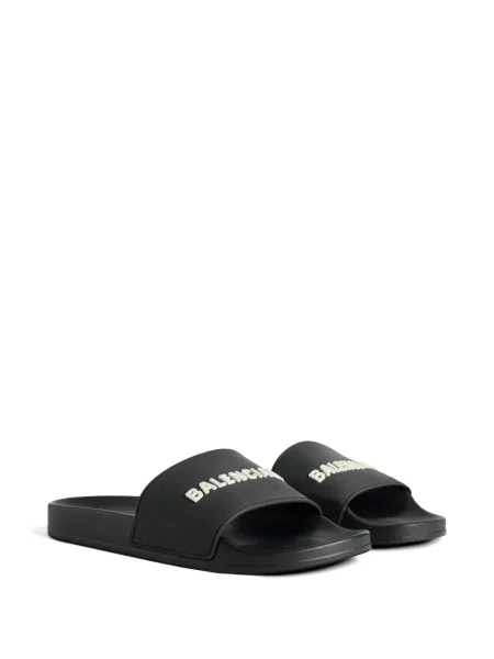 Papuci Balenciaga cu autograf negru