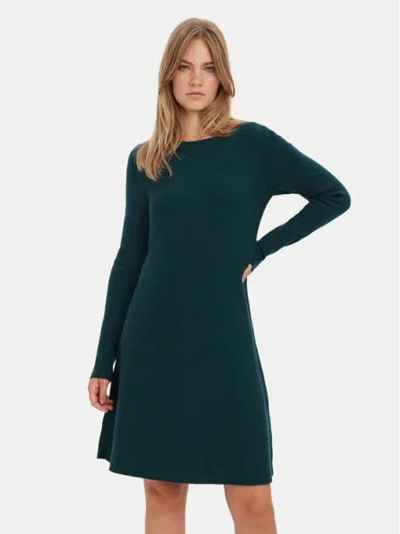 Vero Moda Kötött ruha Nancy zöld