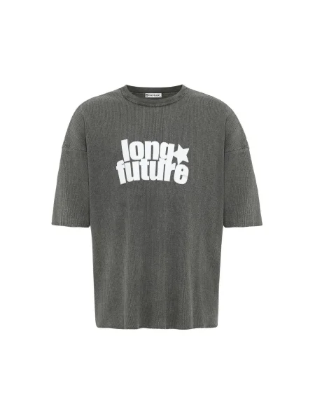 Dandalo Tricou gri / natural alb
