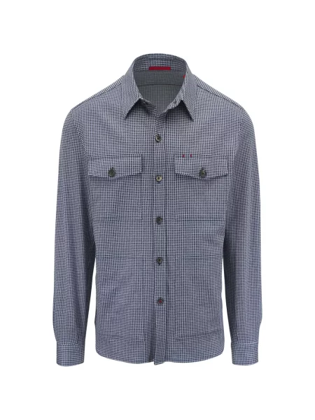 Košile Isaia modrá