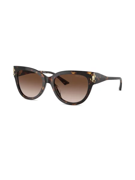 Ochelari de soare ochi de pisică Jimmy Choo Eyewear maro