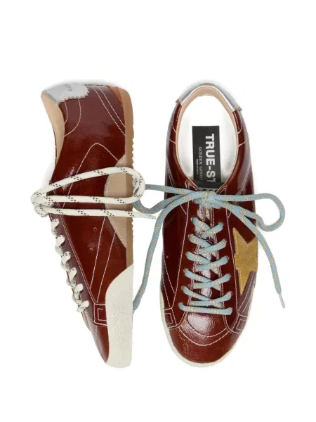 Szarvasbőr sneaker Golden Goose piros
