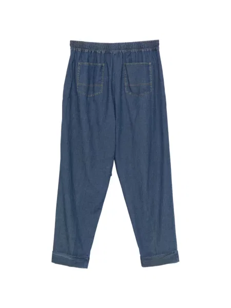 Pantaloni Zanetti cu cordon albastru