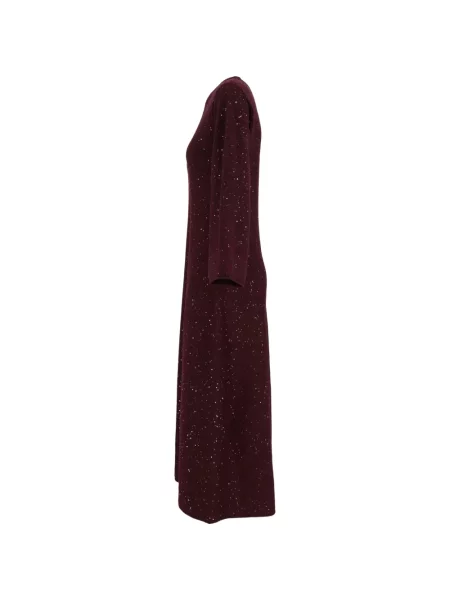 Rochie midi Antonelli cu paiete tricotate roșu
