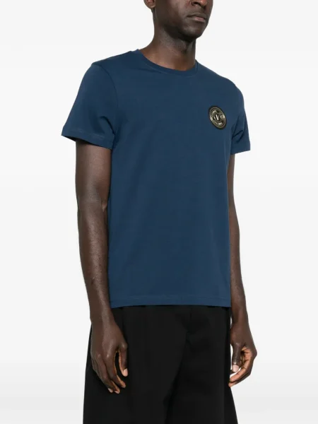Tricou Versace Jeans Couture albastru