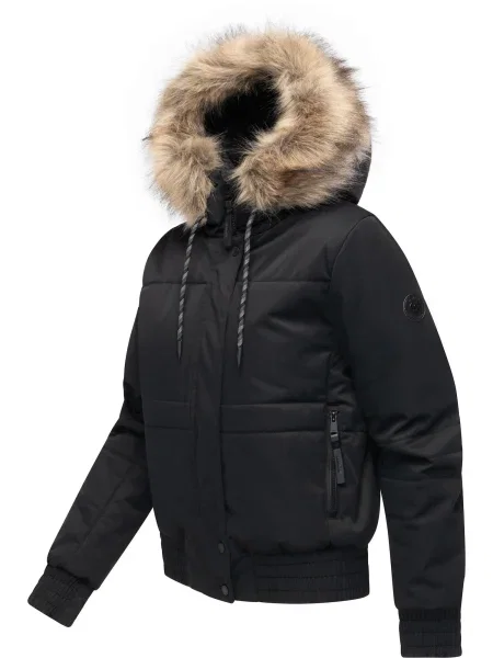Ragwear Zimska jakna Deluxia Youmodo' črna